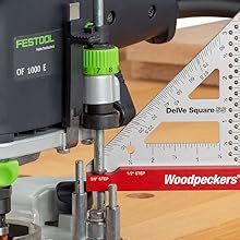 woodpeckers delve square stainless steel carpenter square layout tool