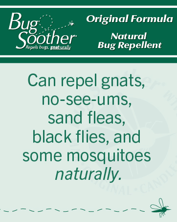 Can Repel gnats, no see ums, sand fleas, black flies and some mosquitos naturally