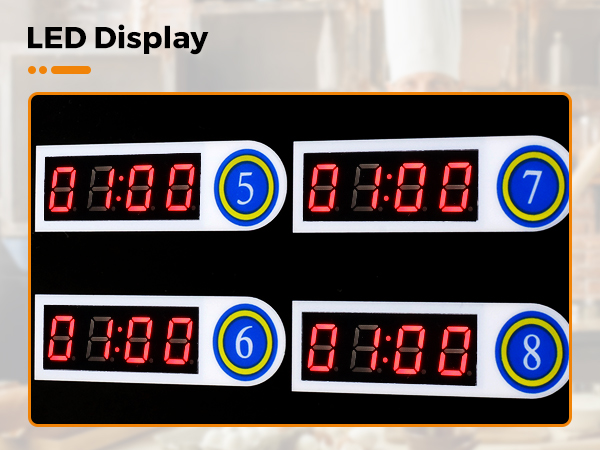 Amazon.com: BEAMNOVA 8-Channel Digital Kitchen Timer