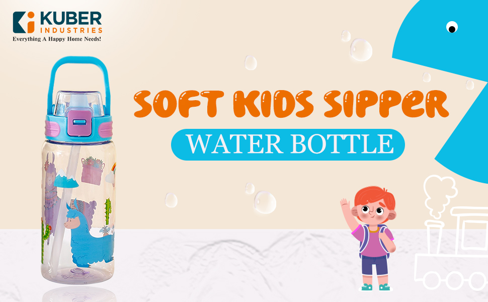 Soft Kids Sipper Water Bottle