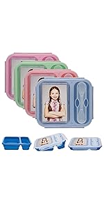 Eco Silicone Collapsible Lunch Box - Personalize Your Own