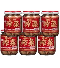 Amazon | 桃屋 味付榨菜 お徳用 165g×6個【ザーサイ チャーハン
