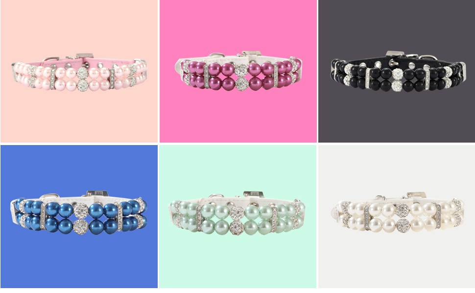 Pearl Small Dog Collar