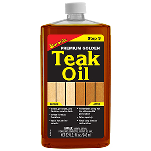 Amazon.com: STAR BRITE Premium Golden Teak Oil - Sealer ...