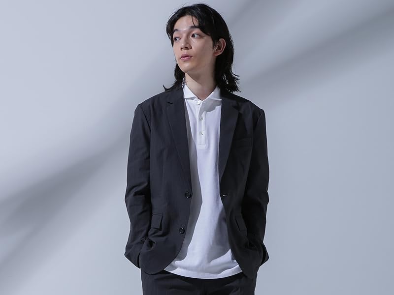 Anti Soaked ポロシャツ/カッタウェイ(2枚セット) NANO universe ポロシャツ WEB限定/Anti Soaked ポロシャツ