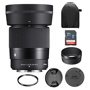 Amazon.com : Sigma 30mm f/1.4 DC DN Contemporary Lens for