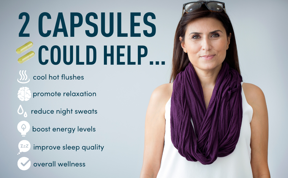 Windsor Botanicals Menopause Relief Capsules - High-potency support supplement