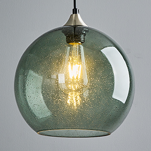 green pendant light