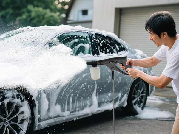 Amazon | 高圧洗浄機【A4用紙サイズ・超軽量2.85kg・2025年新