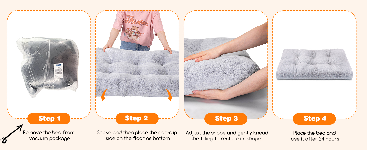 Nobleza Cama Lavable Grande para Perros