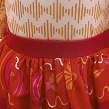 dolores Encanto Costume Dress Kids Party Cosplay Clothes Summer Dress Outfit With Bag accesseries