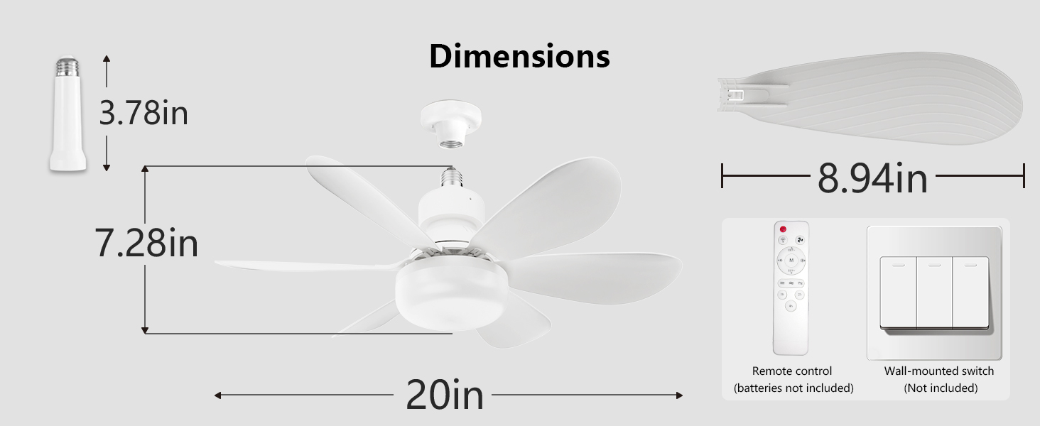 light bulb ceiling fan,light bulb fan