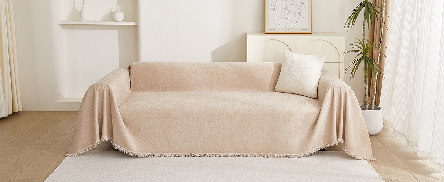 MYSKY HOME PERFECT CHENILLE SOFA COVER