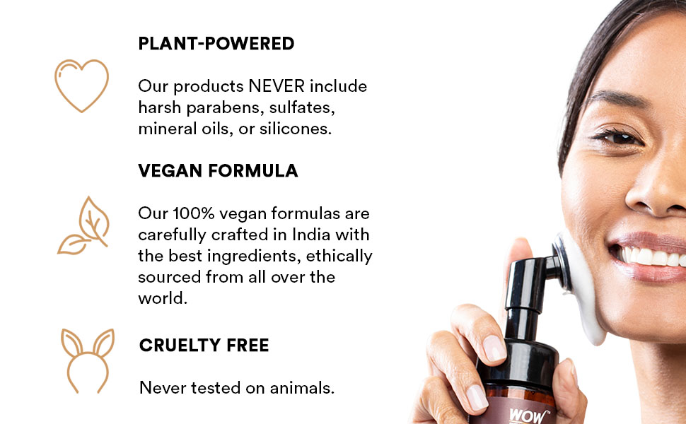 WOW Coconut Hydrating Foaming Face Wash Cleaner