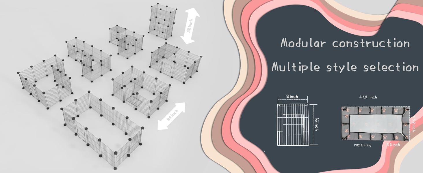 home black critter extension living two starter kit foldable floor chinchilla genie