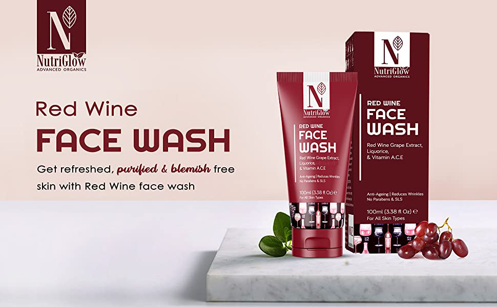 wine face wash