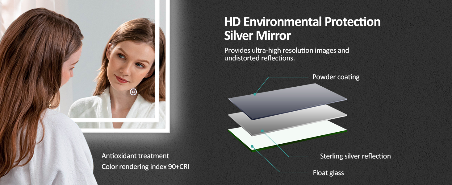 demister bathroom mirror