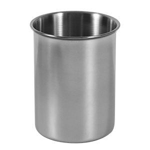 stainless steel caddy container