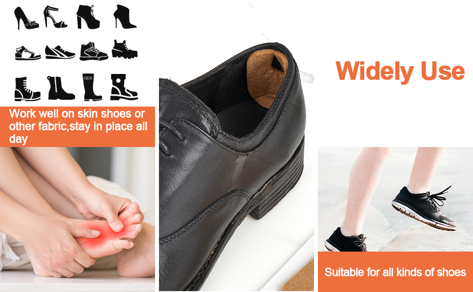 Callus Cushions U-Shaped Callus Pads and Elliptical Foam Corn Pads Set for Foot 