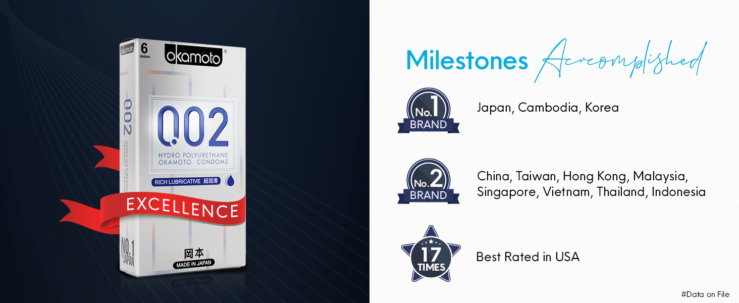 Okamoto - No1 condom Brand