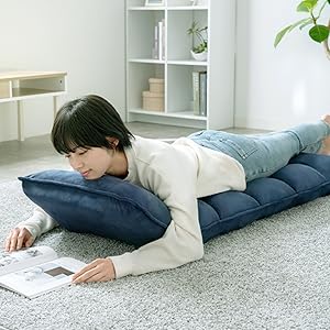 Amazon｜アイリスプラザ 座椅子 フロアチェア リクライニング 幅