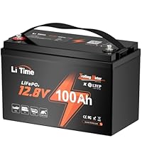 Amazon.com: Litime 12V 100Ah Trolling Motor LiFePO4 Battery
