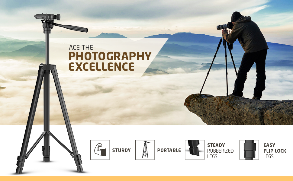 ​​​professional tripod, lightweight video tripod, camera tripod, photographic tripod, digitek tripod