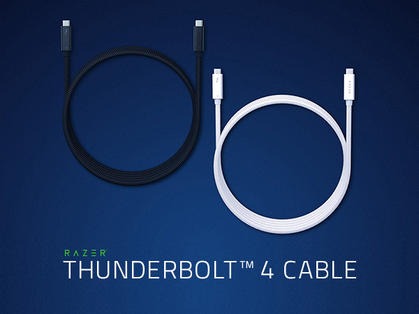 razer thunderbolt 4 cables thunderbolt connection high speed gigabit transfer speeds