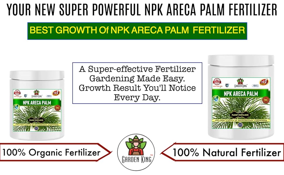 Sansar Agro® NPK for Areca Palm Growth (200 gm), Essential NPK