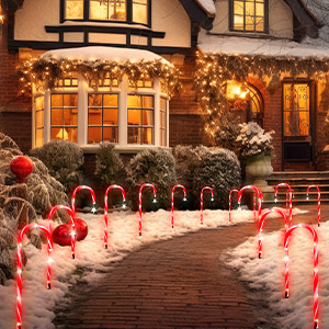 candy cane lights