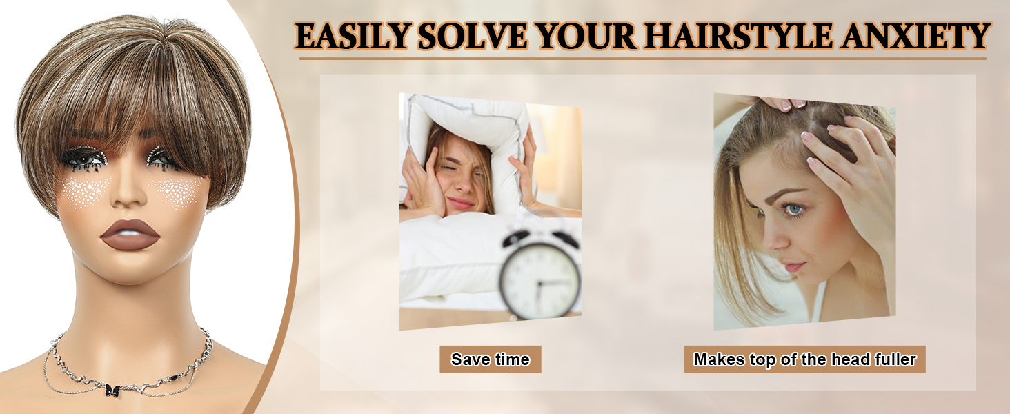 Hair Topper for Women