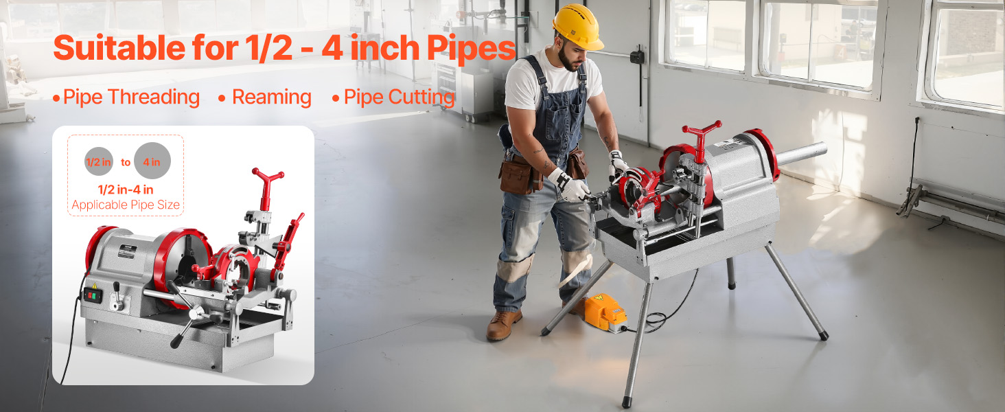 pipe threading machine