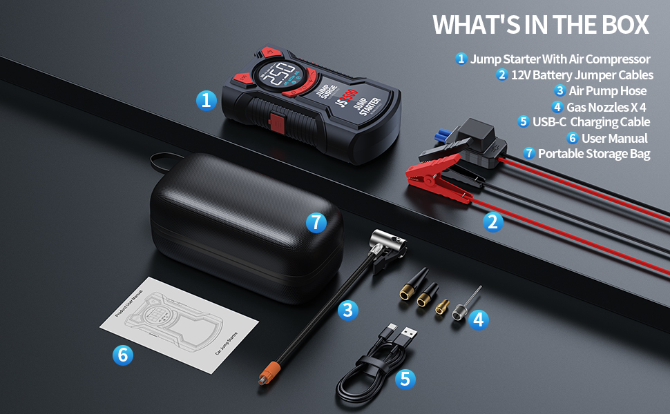 Car Battery Jumper Starter