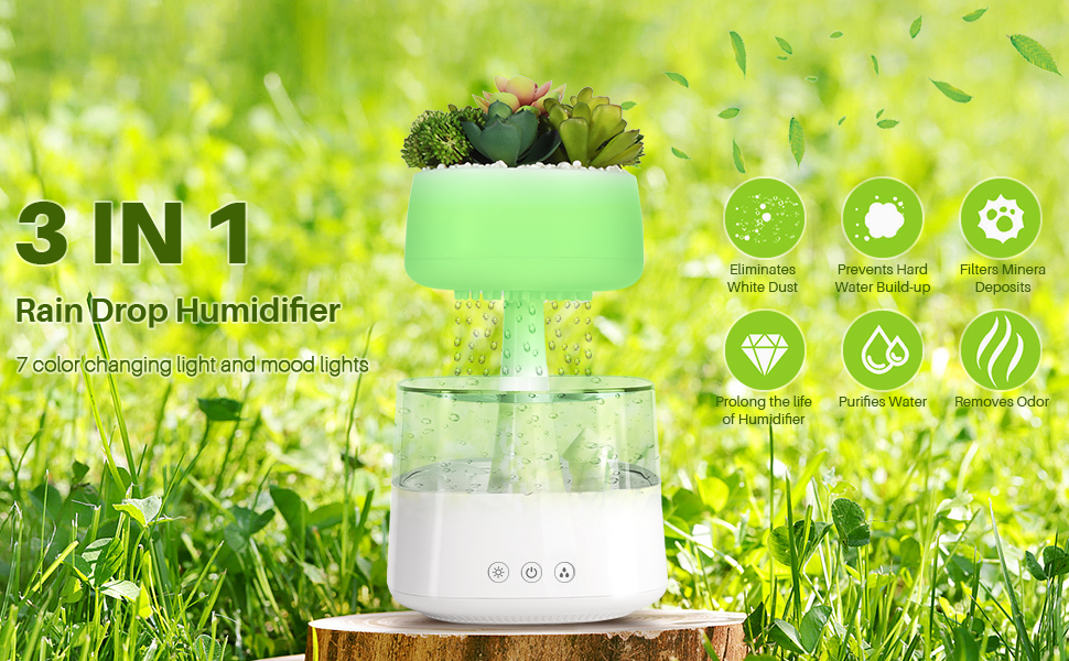 raincloud humidifier water drip