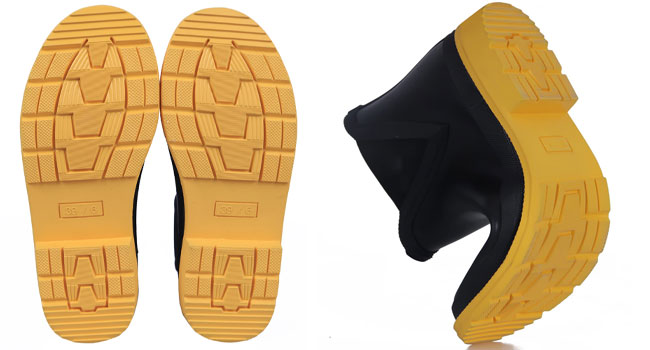 Rutschfeste Gummisohle