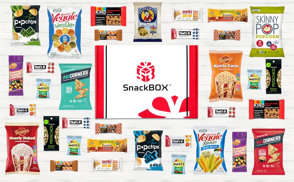 Gluten Free 34 Count Snacks for College Students, Finals, Gluten Free, Date Night, Deployment