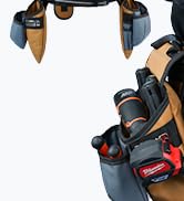 KUNN Carpenter Tool Belt with Suspenders Pro Framer Suspension Tool Rig for Construction Contract...