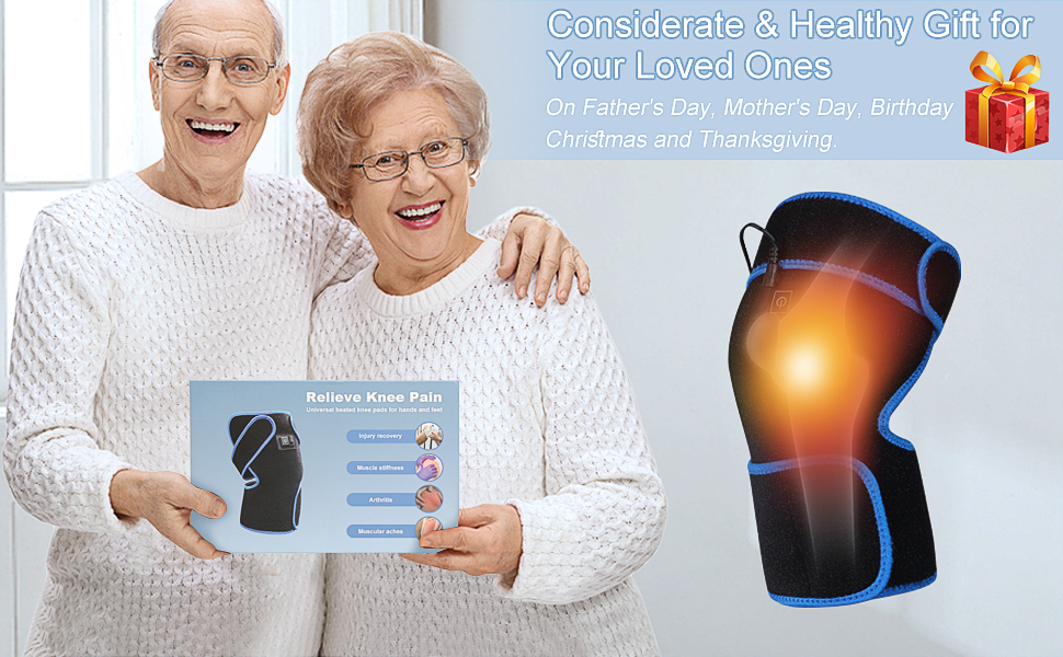 Heating Pad Heating Pad for Knee, Heated Knee Wrap for Men