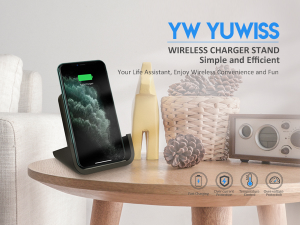Amazon.com: Wireless Charger YUWISS Wireless Charging Stand