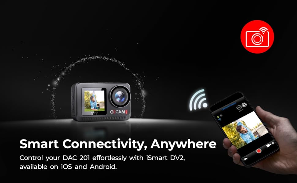 DIGITEK DAC 201 8K Ultra HD Waterproof Action Camera
