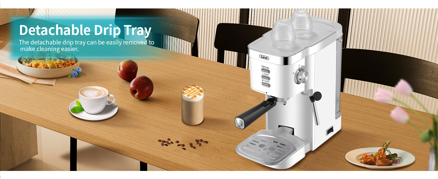 Gevi 20 Bar High Pressure Commercial Espresso Machines, Expresso Coffee