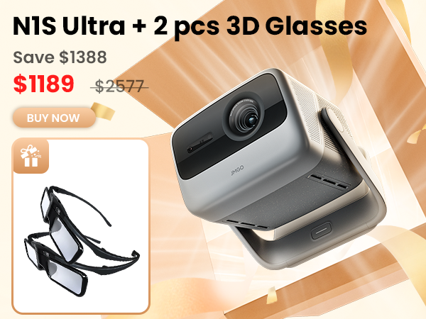 Amazon.com: JMGO N1S Ultra 4K Triple Laser Projector with WiFi and