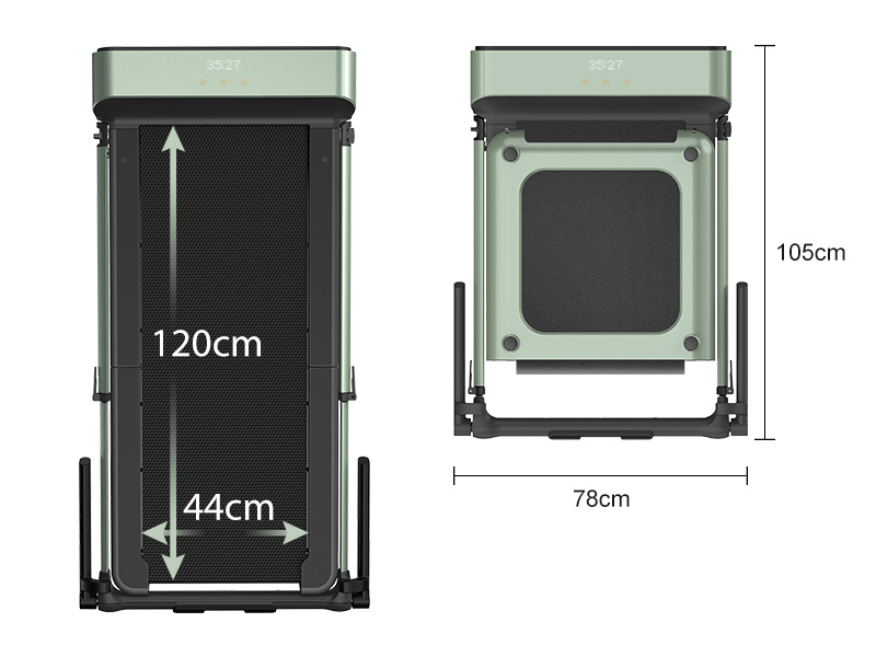 WalkingPad R1 Pro Folding Treadmill, 2 in 1 Walking and Running