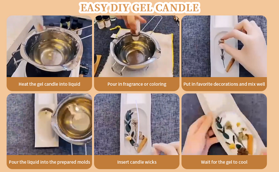 gel wax for candle making