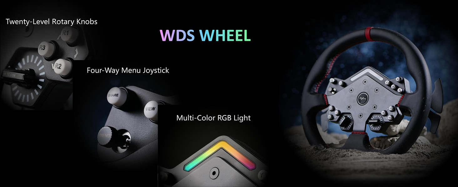 PXN V12 Lite Gaming Steering Wheel