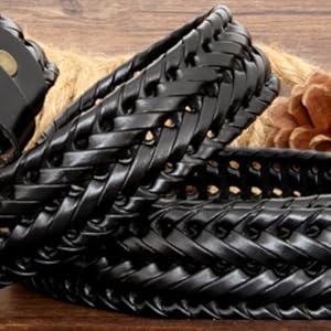 13-14 creature belts man ledar original gents reversible black men's bellet balte 