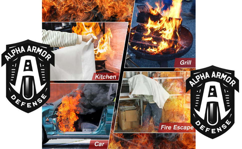 for use in the kitchen, grill, car, and great for fire escape