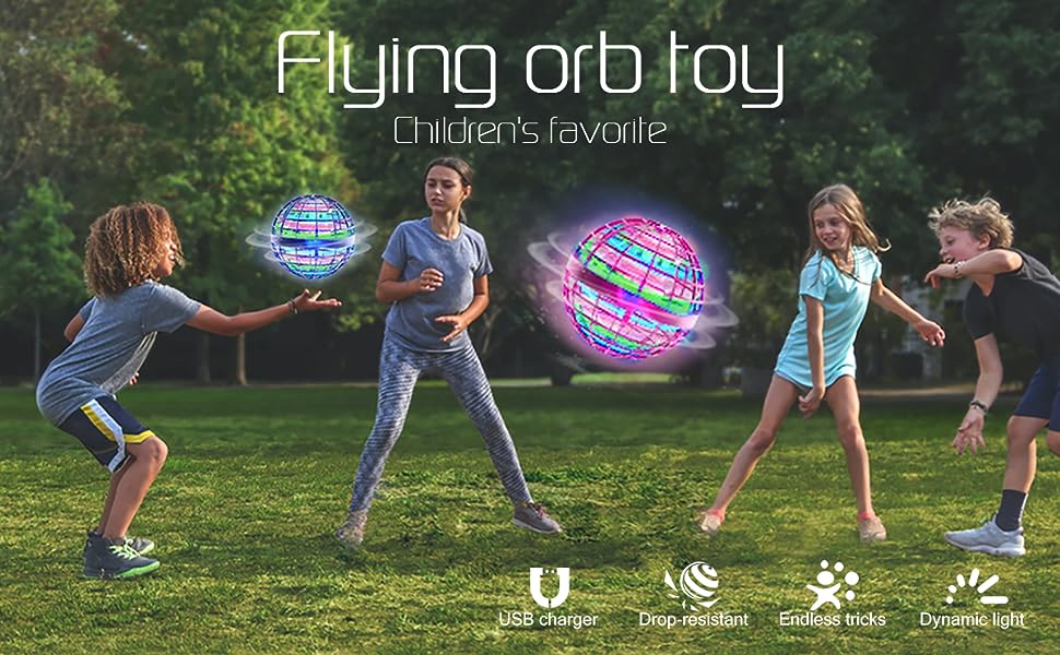 Groparer 2023 Flying Ball Toys，Floating Ball Toy, Floating