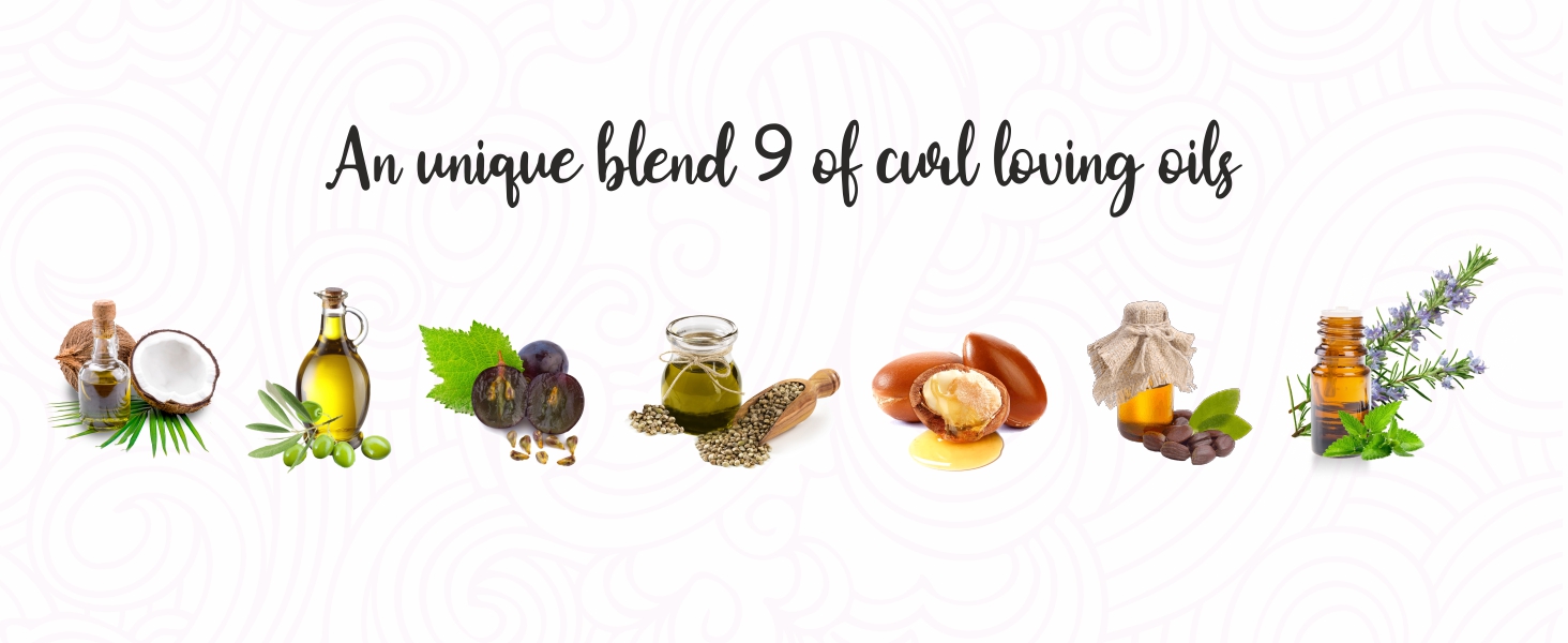 Curl up, Curl loving oil, plant based hair shin and growth oil, best for curly hair, Argan oil