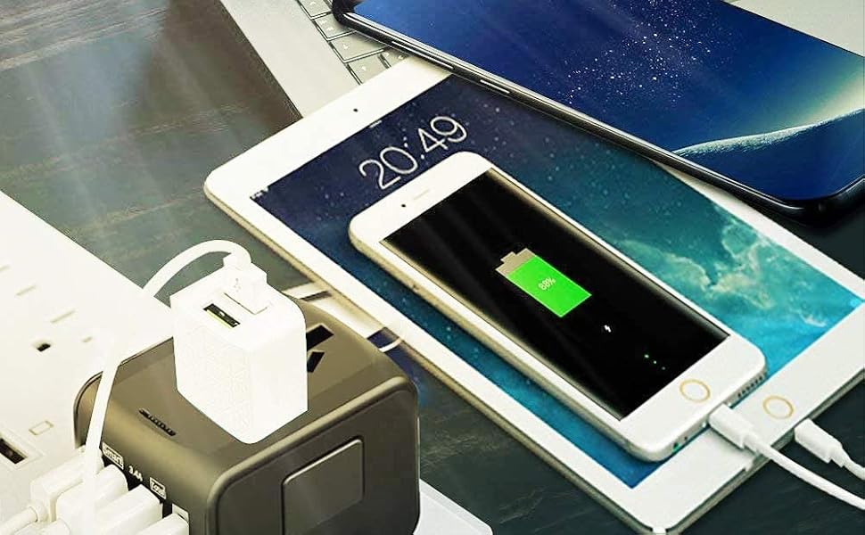 Universal Plug Adapter, Universal Electrical Adapter, Outlet Converter Universal, Power Adapter